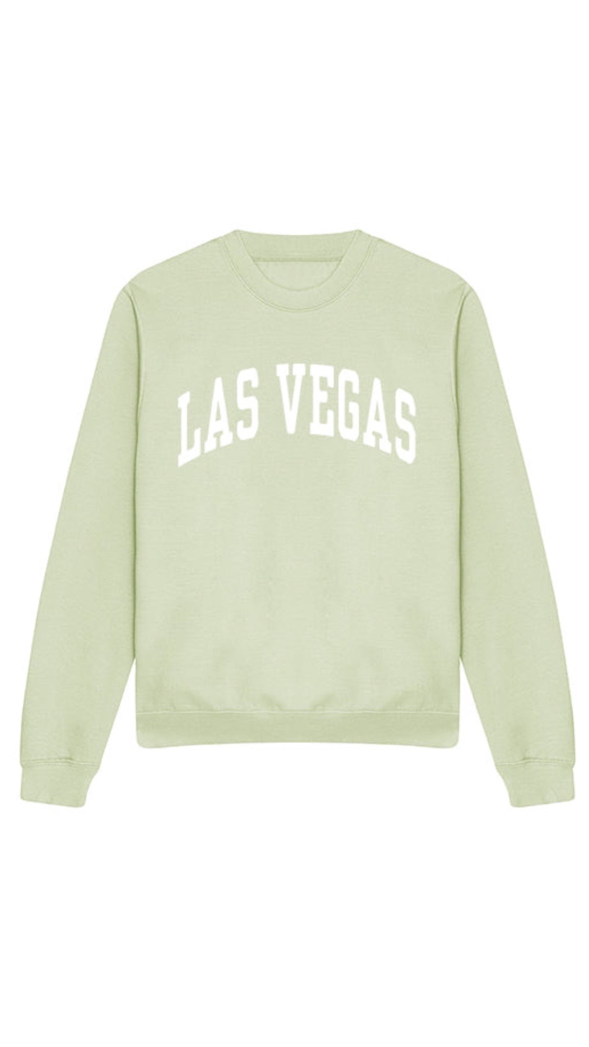 Las Vegas Oversized Sweatshirt in Pistachio