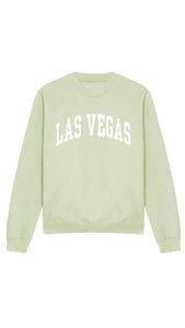 Las Vegas Oversized Sweatshirt in Pistachio