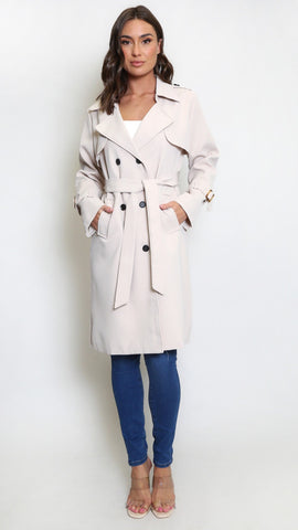 Beige Classic Trench