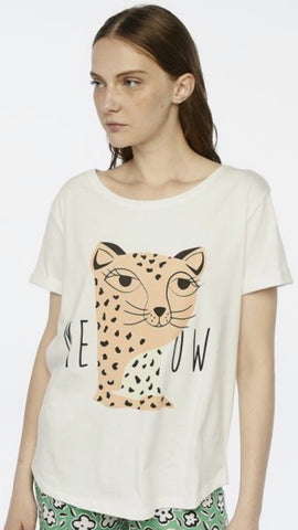 Compania Fantastica White Leopard T-Shirt
