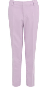 Lilac Tailored Tapered Trousers