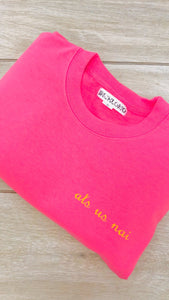 In ChloMo Ats Us Nai Pink Sweatshirt
