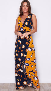 Girl in Mind Leopard Maxi Dress