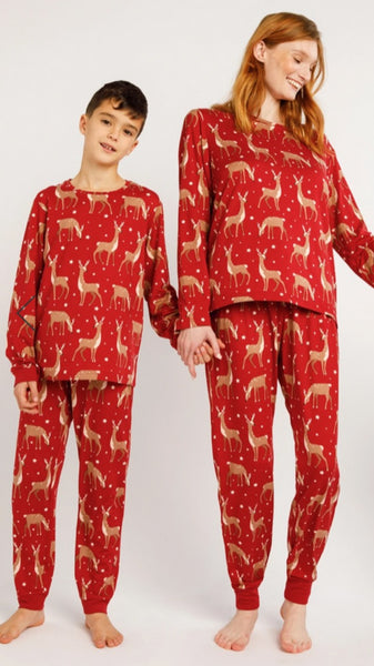 Reindeer Leggings Pyjamas Set