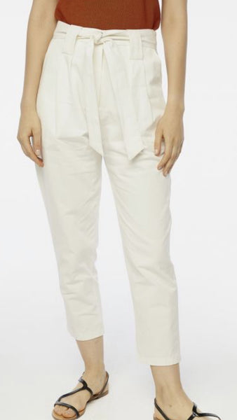 Compania Fantastica White Paper Bag Trousers