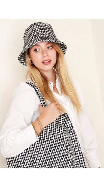 Checkered Bucket Hat (Two Colours)