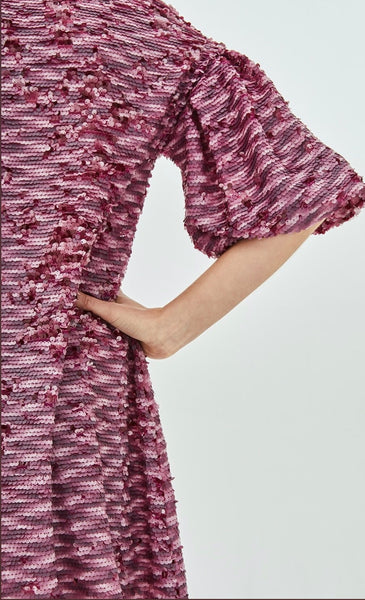 Elvi Pink Sequin Dress