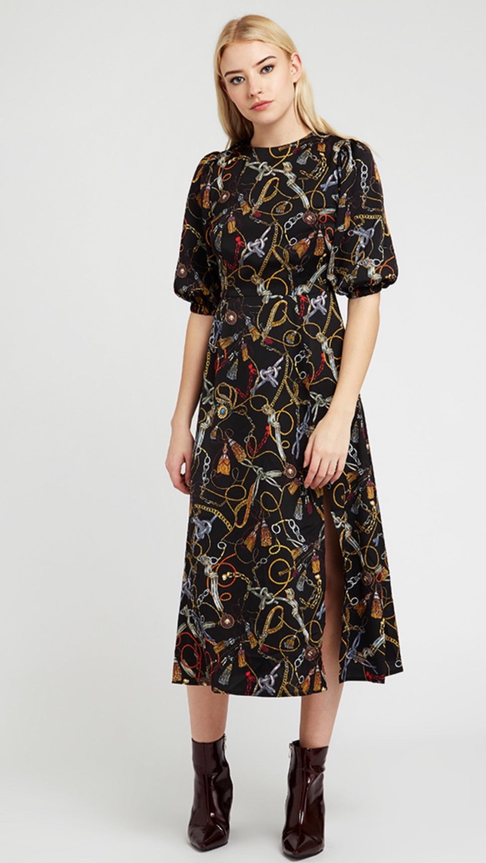 Louche Riley Chain Print Dress