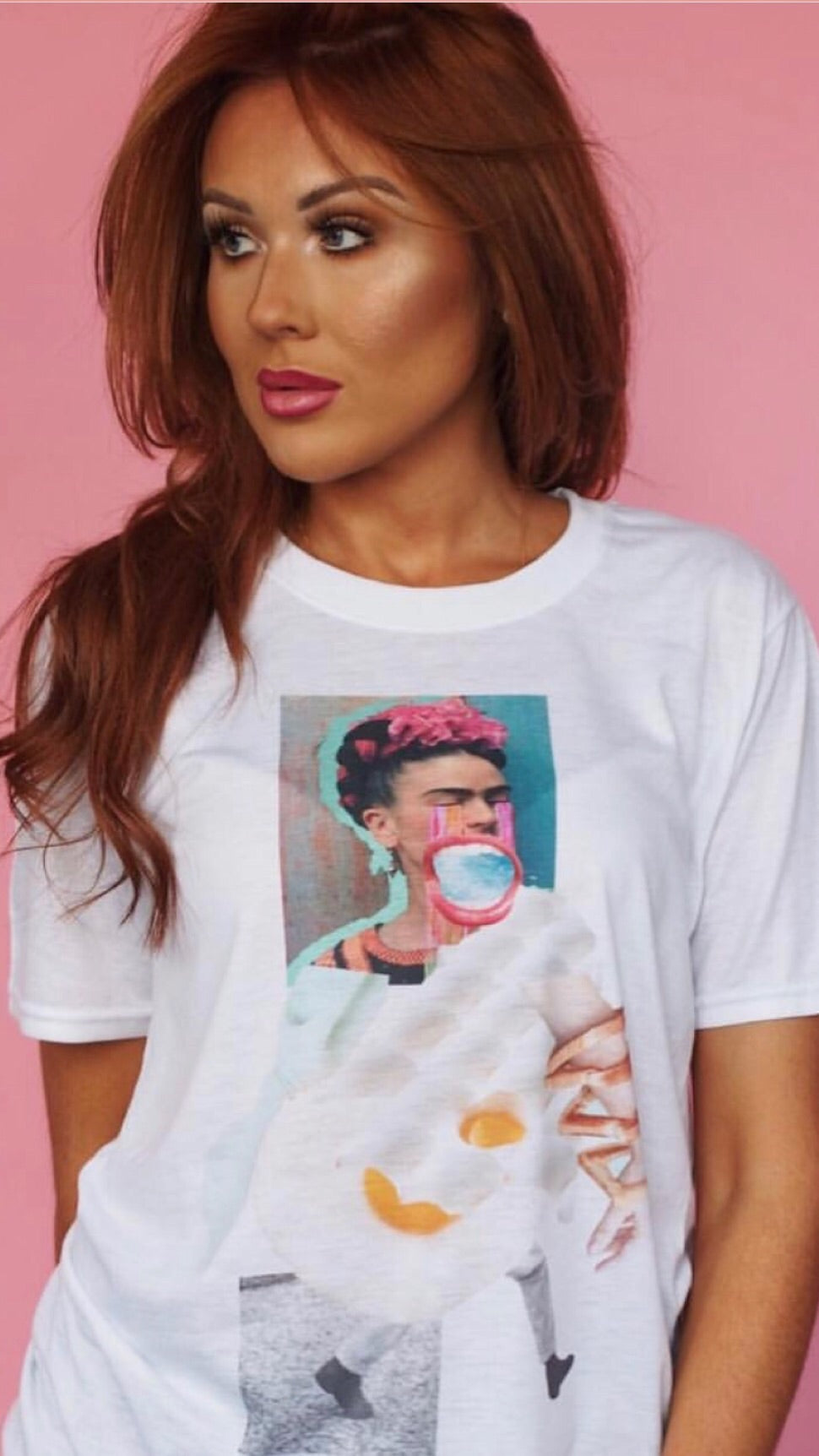 In ChloMo Frida Loud Mouth T Shirt