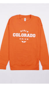 Orange Colorado Sweatshirt